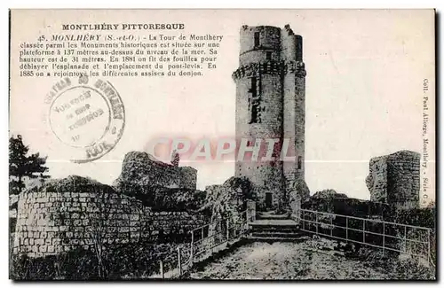 Montlhery - Le Chateau - La Tour - Cartes postales