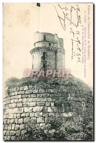 Cartes postales Ruines du Chateau Fort de Montlhery