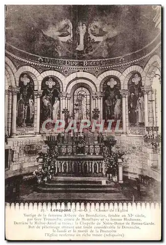 Longpont - La Basilique - Chapelle de la Vierge - Cartes postales