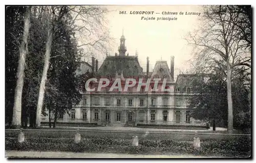 Longpont - Chateau de Lormoy - Ansichtskarte AK