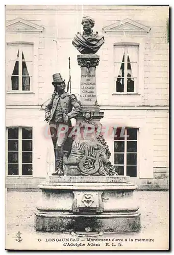 Longjumeau - Monument eleve a la memoire d Adolphe Adam - Cartes postales