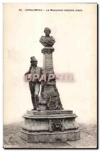 Longjumeau - Monument d Adolphe Adam - Ansichtskarte AK