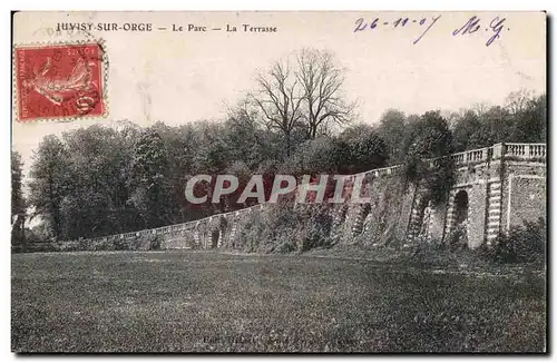 Cartes postales Juvisy Sur orge Le Pare La terrasse