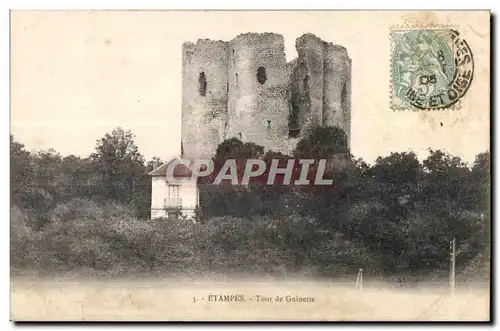 Cartes postales Etampes Tour de Guinette