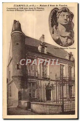 Ansichtskarte AK Etampes (S et O) Maison d Anne de Pisseleu