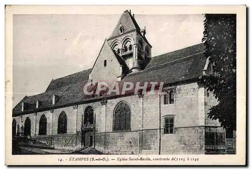 Ansichtskarte AK Etampes(S et O) Eglise Saint Basile Construite