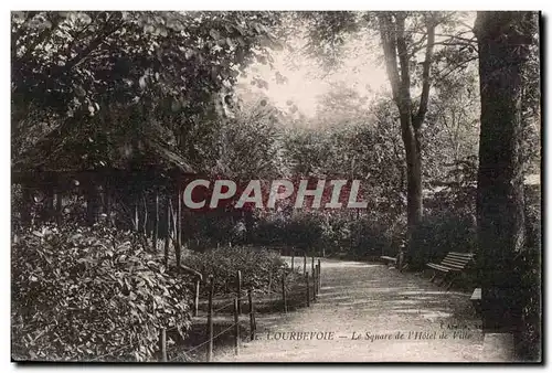 Courbevoie - Le Square de l Hotel de Ville - Cartes postales