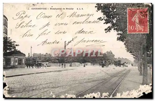 Courbevoie - Rond Piont de Neuilly - Cartes postales