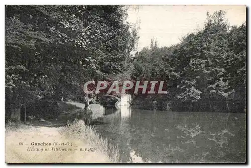 Garches - L Etang de Villeneuve - Cartes postales