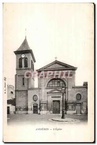 Cartes postales Asnieres L Eglise