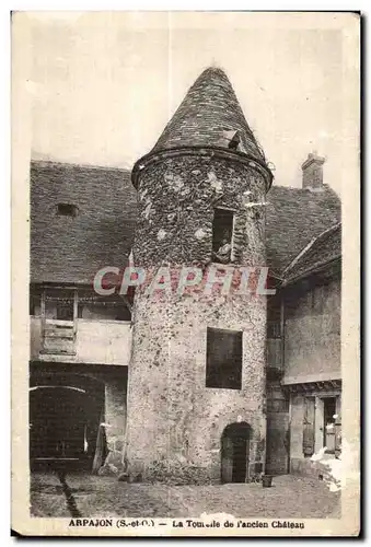 Cartes postales Arpajon (S et O) La Tourelle de l ancien Chateau