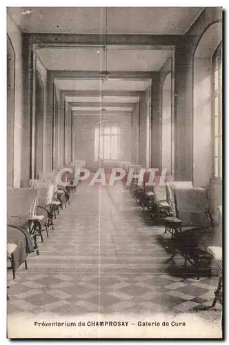 Cartes postales Preventorium de champrosay Galerie de Cure