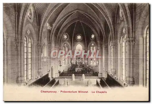 Ansichtskarte AK Champrosay Preventorium Minoret La Chapelle