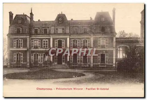 Cartes postales Champrosay Preventorium Minoret Pavillon St Gabriel