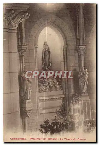 Cartes postales Champrosay Preventorium Minoret La Vierge du Choeur