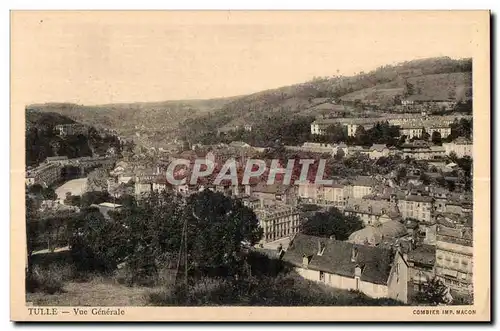 Tulle - Vue Generale - Cartes postales