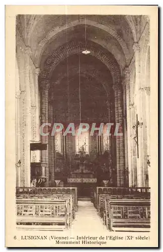 Lusignan - L Eglise - Cartes postales