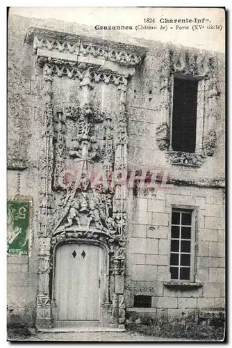 Cartes postales Grazannes Porte Chateau