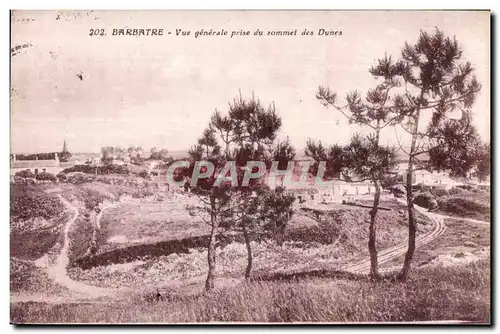 Cartes postales Barbatre Vue generale prise du sommet des Dunes