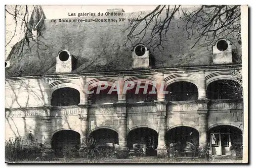 Ansichtskarte AK Les galeries du Chateau de Dampierre su Boutonne