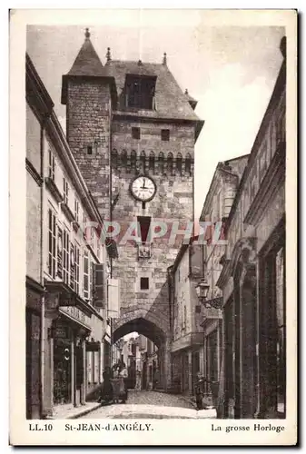 Cartes postales Saint Jean D Angely La grosse Horloge