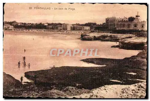 Cartes postales Pontaillac un coin de Plage