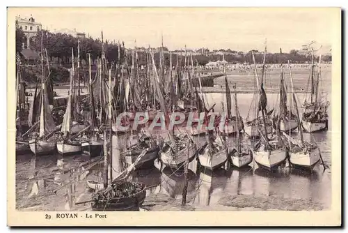 Cartes postales Royan Le Port Bateaux