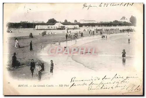 Cartes postales Royan La Grand Conche Enfants