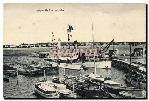 Cartes postales Port de Royan Bateaux