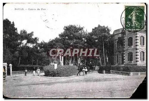 Cartes postales Royan Entree du Parc