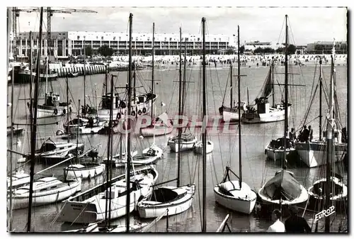 Cartes postales Royan Le front de Mer vu du Port Bateaux