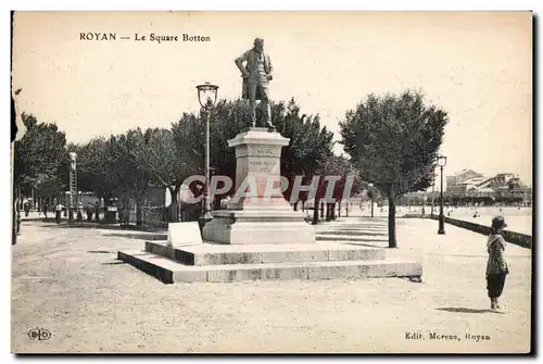 Cartes postales Royan Le square Boton