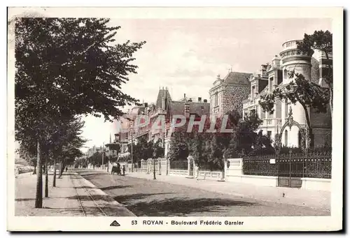 Cartes postales Royan Boulevard Frederic Garnier