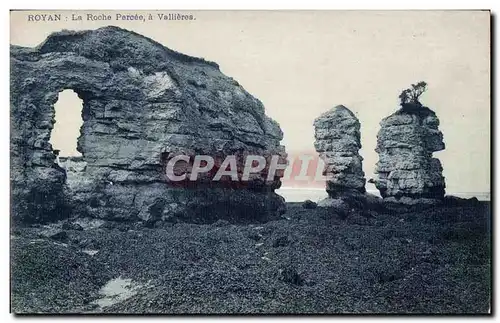 Cartes postales Royan La Roche Percee a Vaillieres