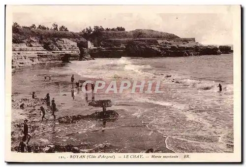 Cartes postales Royan (Cote d Argent) Le Chay Maree montante