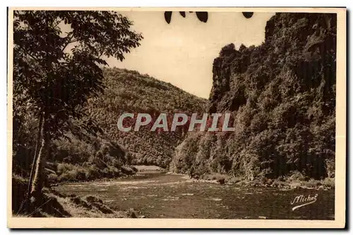 Cartes postales La Dordogne au Roc Sarlat vue du Chemin de Rive