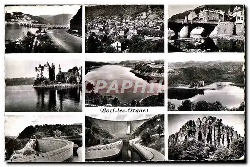 Cartes postales Bort les Orgues Vue vers le Barrage Vue generale