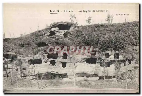 Brive - Les Grottes de Lamouroux Troglodytes - Ansichtskarte AK