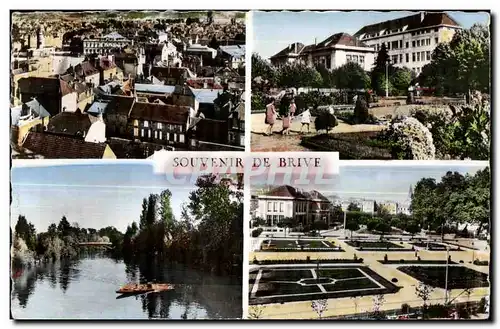 Brive - Souvenir - Ansichtskarte AK