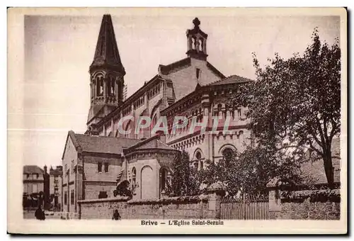 Brive - L Eglise Saint Sernin - Ansichtskarte AK