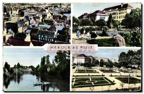 Brive - Souvenir - Ansichtskarte AK