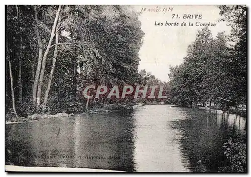 Brive - Les Bords de la Correze - Ansichtskarte AK