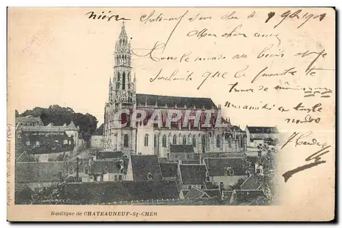 Chateauneuf sur Cher - L Eglise - Cartes postales