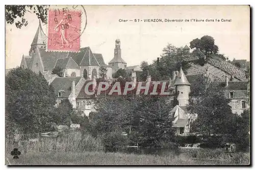 Vierzon - Deversoir de l Yevre dans le Canal - Cartes postales