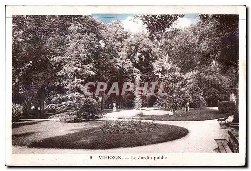 Vierzon - Le Jardin Public - Ansichtskarte AK