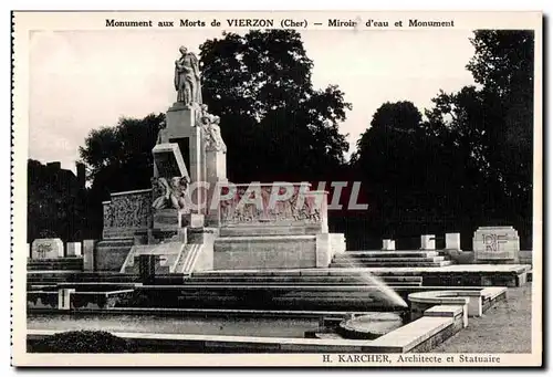 Vierzon - Monument aux Morts - Cartes postales