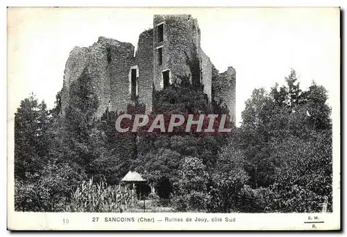 Sancoins - Ruines de Jouy - Cartes postales