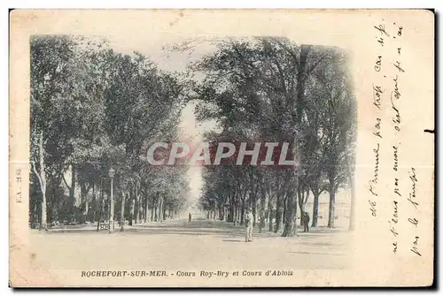 Rochefort sur Mer - Cours Roy Bry et Cours d Ablois - Cartes postales