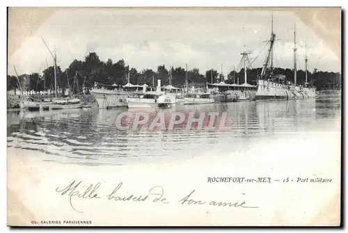 Rochefort sur Mer - Port Militaire Bateaux - Cartes postales