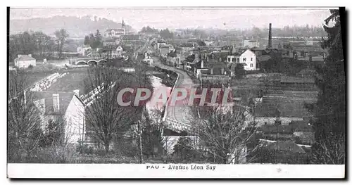 Pau - Avenue Leon Say - Cartes postales